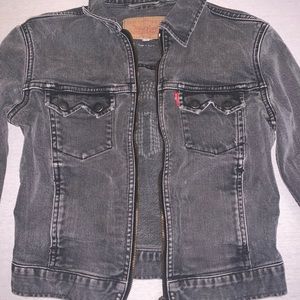 Levi Strauss & Co grey wash denim jacket